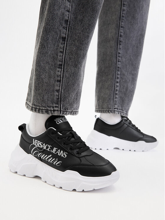 Versace Jeans Couture Снікерcи Versace Jeans Couture 80VA3SC1 ZPB69 899 Чорний
