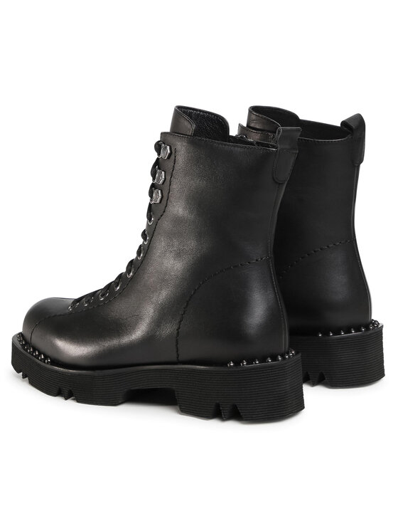 QUAZI Botines planos QUAZI QZ-58-05-000830 Negro