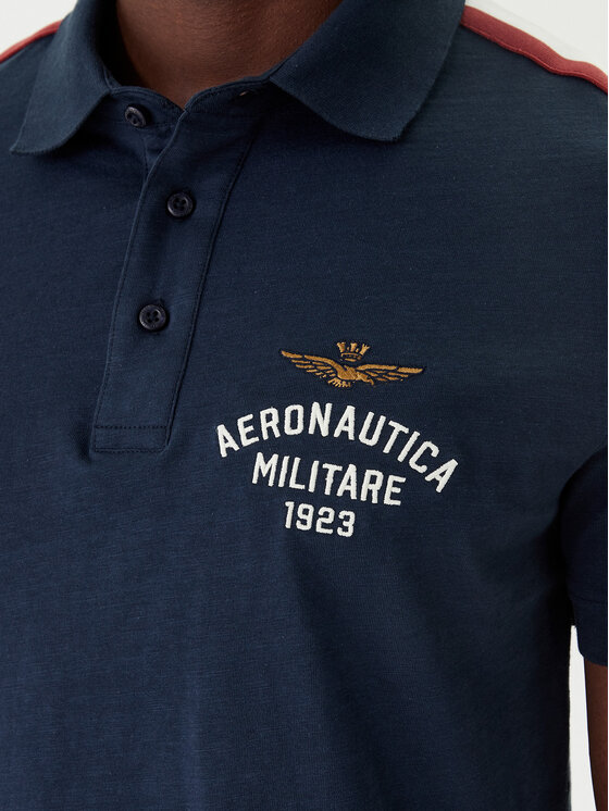 Aeronautica Militare Aeronautica Militare Polo 261PO1926UJ00723 Azul marino Regular Fit