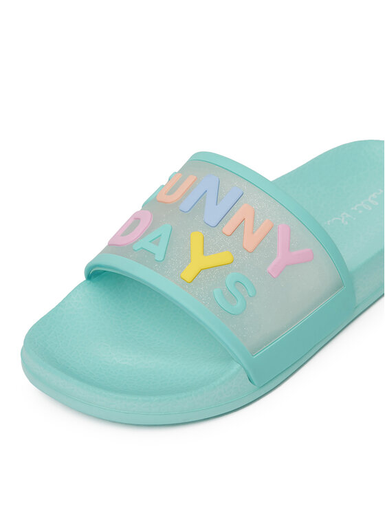 Nelli Blu Šľapky Nelli Blu P4240032K Zelená