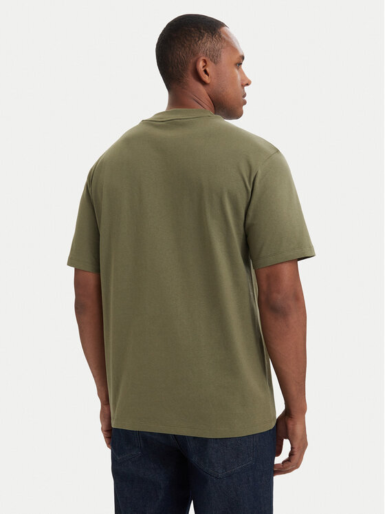 HUGO HUGO Camiseta Dapolino 50488330 Caqui Relaxed Fit