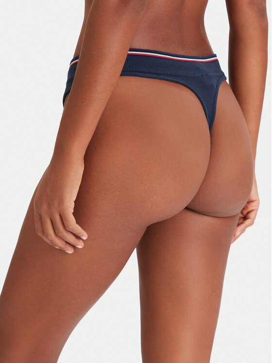 Tommy Hilfiger Tommy Hilfiger Tangas UW0UW06063 Azul marino