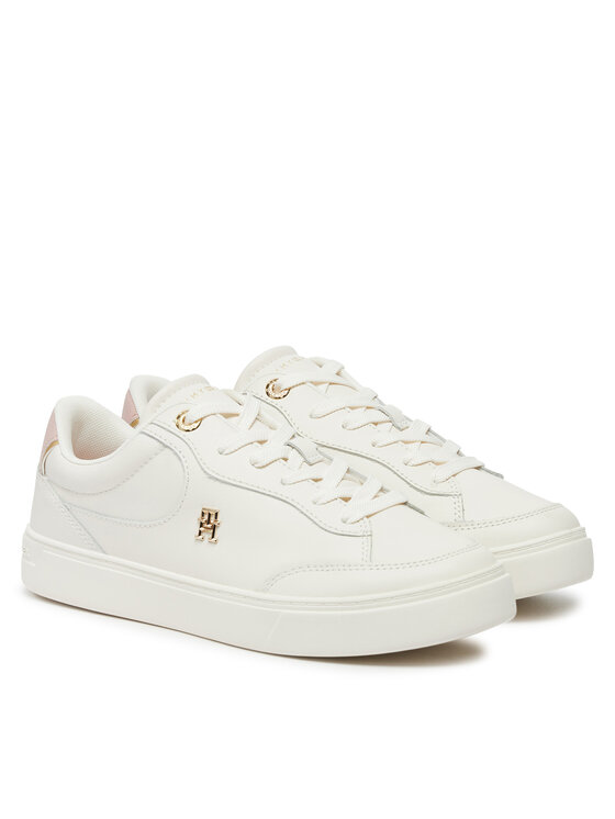 Tommy Hilfiger Tenisice Tommy Hilfiger Essential Chic Court Sneaker FW0FW08322 Bijela