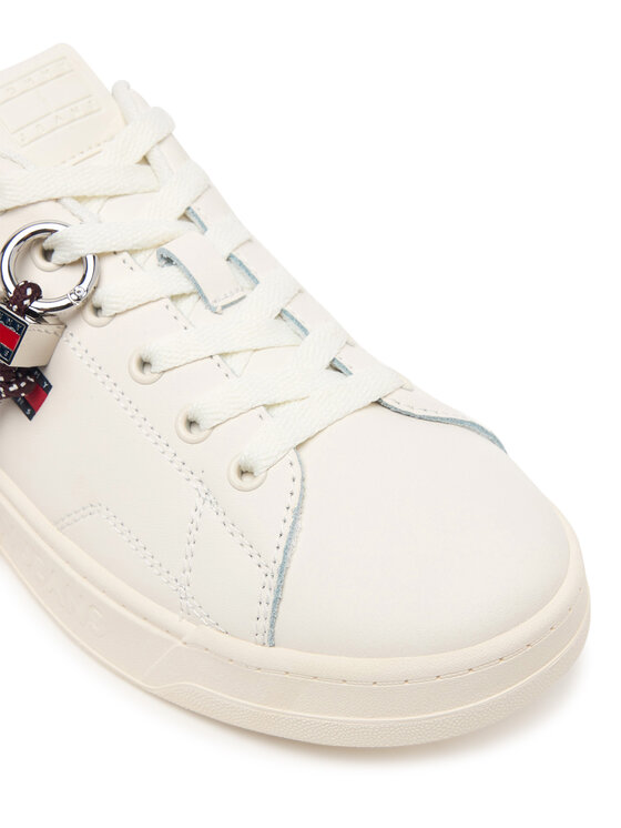 Tommy Jeans Sneakersy Tommy Jeans Tjw Logo Sneaker EN0EN03129 Biela