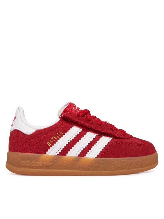 adidas Снікерcи adidas Gazelle Indoor Comfort Closure Elastic Lace IH9132 Червоний