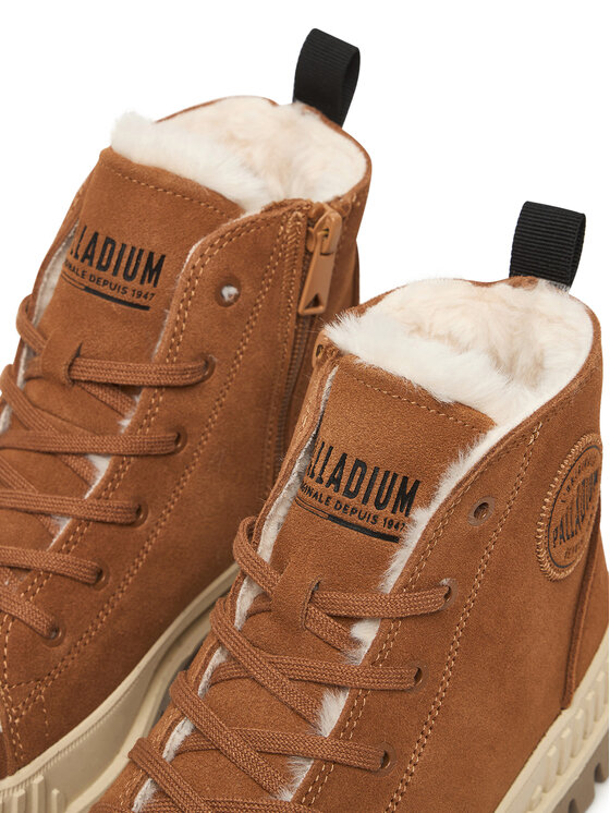 Palladium Scarponcini Palladium Pallashock Zip Warm 74353-257-M Marrone