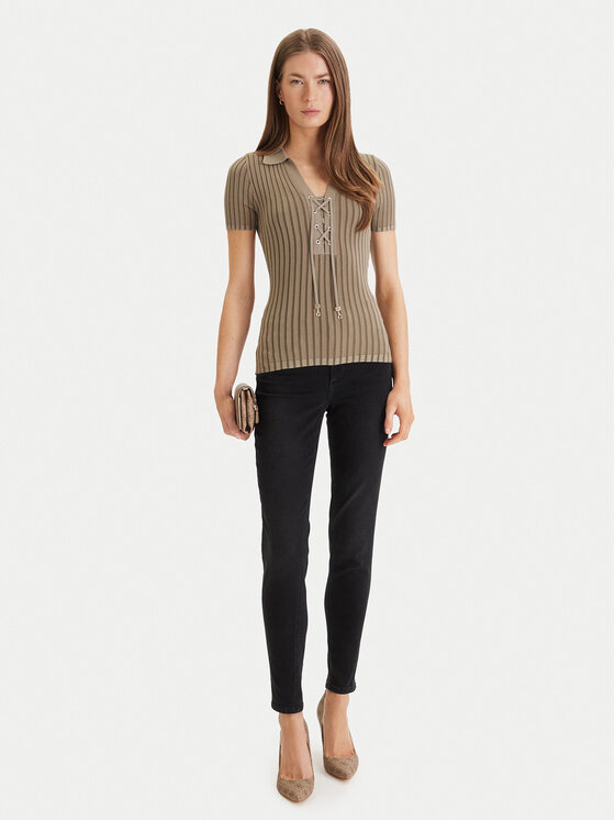 Guess Guess Светр W6GR09 Z0590 Зелений Regular Fit