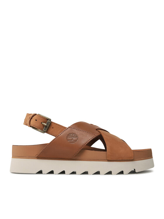 Timberland Sandály Timberland Santa Monica Sunrise Xband TB0A26C8A681 Hnědá
