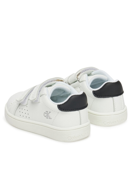 Calvin Klein Jeans Sneakers Calvin Klein Jeans Low Cut Velcro Sneaker V1X9-82074-1355 M Bianco