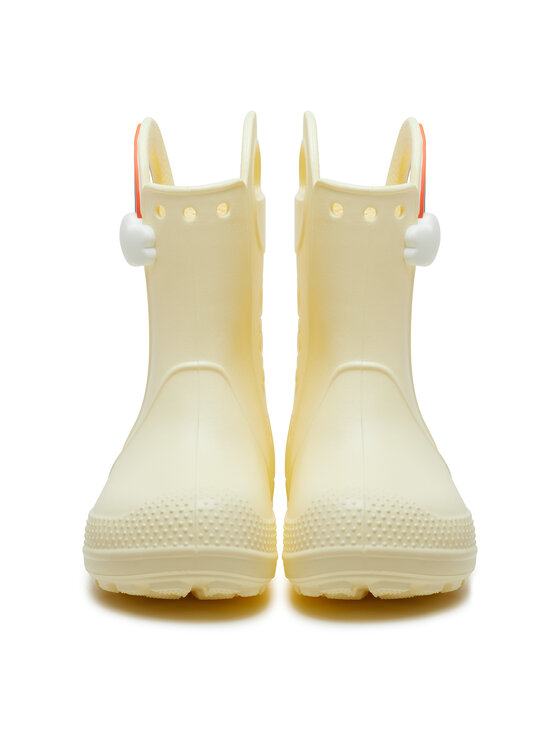Crocs Gumáky Crocs Handle It Rainbow Rain Boot Kids 210026 Žltá