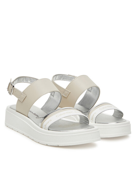 Calvin Klein Jeans Сандали Calvin Klein Jeans V4A2-82053-0371A S Бежов