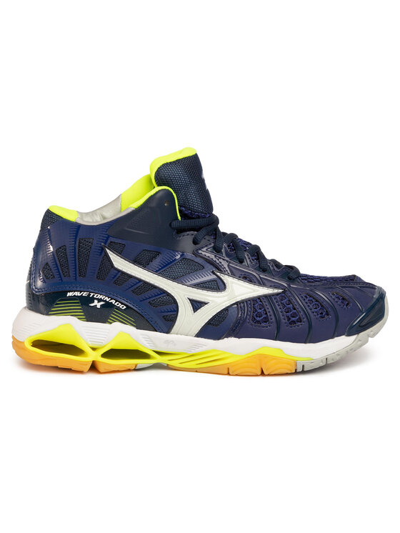 Mizuno Topánky do posilňovne Mizuno Wave Tornado X Mid V1GA161771 Tmavomodrá