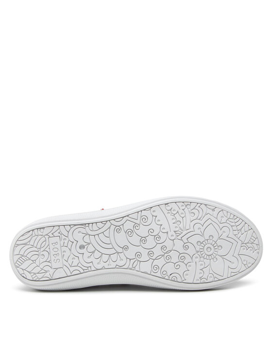 Skechers Sneakersy Skechers Love Brigade 113951/WRPK Biały