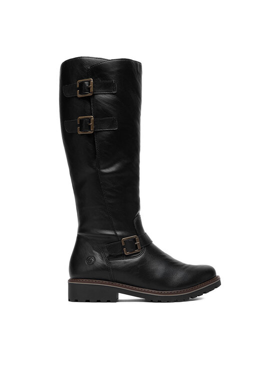 Remonte Čižmy Remonte CEO-R6590-01 Čierna