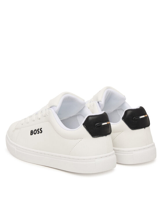 BOSS Sneakersy BOSS J53248 S Biela