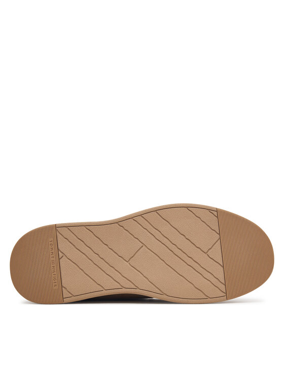 Tommy Hilfiger Обувки Tommy Hilfiger Comfort Nubuck Moc Toe Shoe FM0FM05975 Бежов
