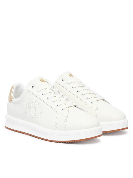 LAUREN RALPH LAUREN Αθλητικά LAUREN RALPH LAUREN Ainsley Metallic 802974379002 Λευκό