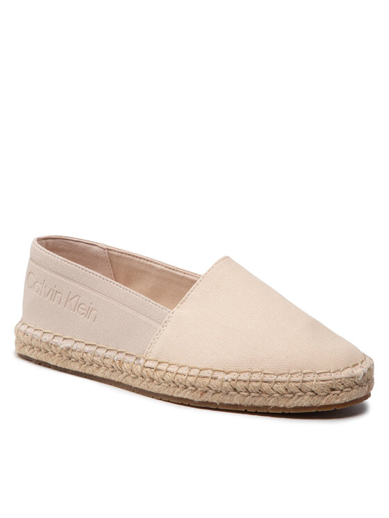 Calvin Klein Espadrilės Calvin Klein Espadrille He-Canvas HW0HW00738 Smėlio
