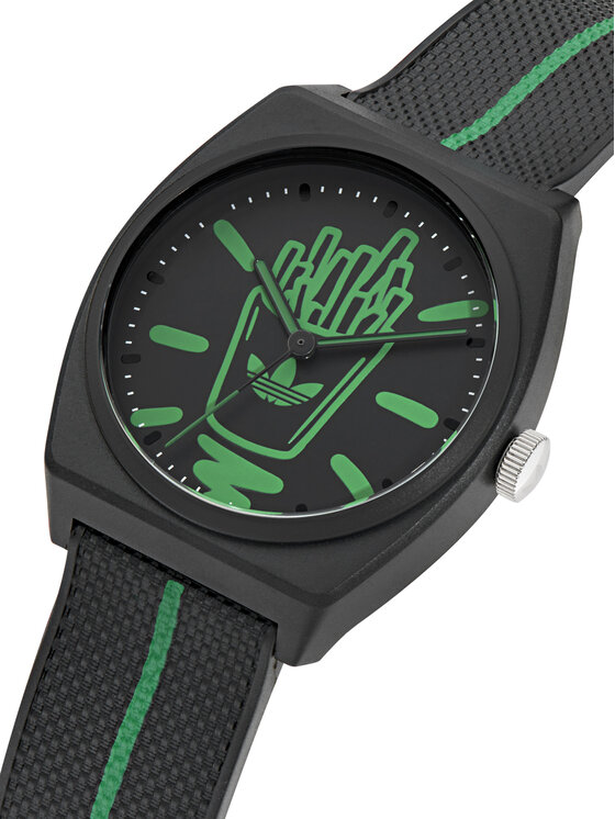 adidas Годинник adidas Project Two AOST25040 Чорний