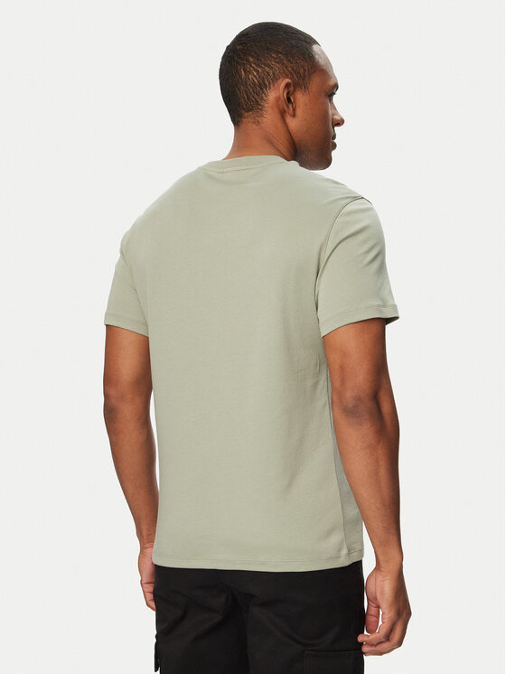Calvin Klein Calvin Klein Camiseta LV04LG222G Caqui Slim Fit