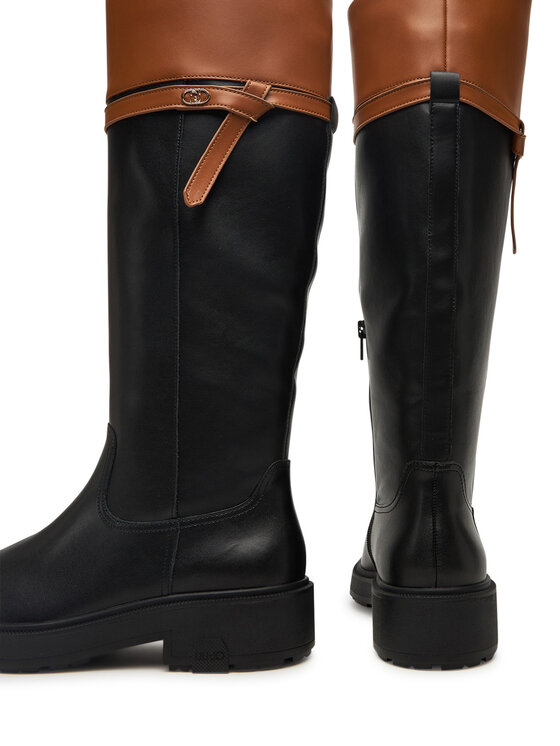 Liu Jo Kozačky Liu Jo London 04 SF5031 P0102 Černá