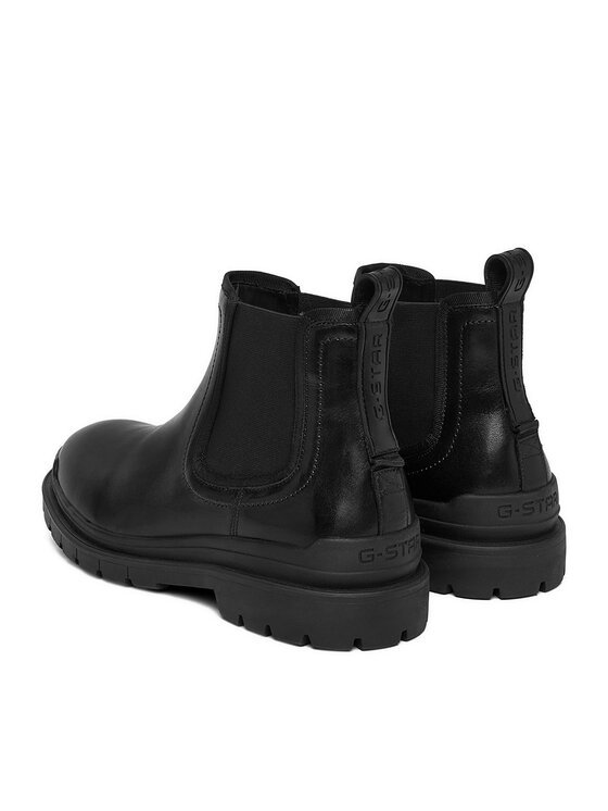 G-Star Raw Jātnieku stila puszābaki G-Star Raw CEO-BLAKE-01 MI08 Melns