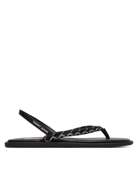 Tommy Jeans Σανδάλια Tommy Jeans Tjw Casual Rope Sandal EN0EN02951 Μαύρο