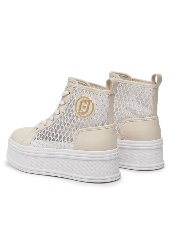 Liu Jo Sneakersy Liu Jo Selma 06 BA4021 TX332 Écru