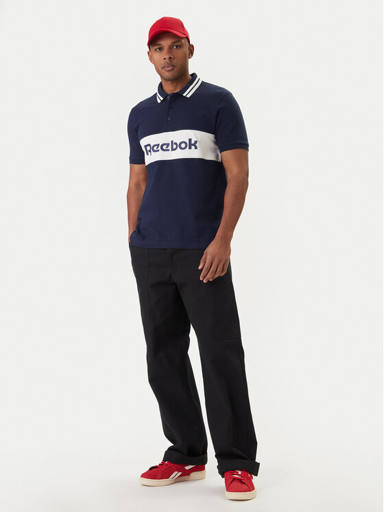 Reebok Reebok Polo Arter RK25548CCM Azul marino Regular Fit