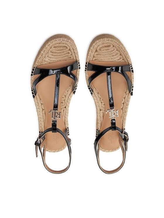 LAUREN RALPH LAUREN Еспадрили Lauren Ralph Lauren 802935579001 Черен