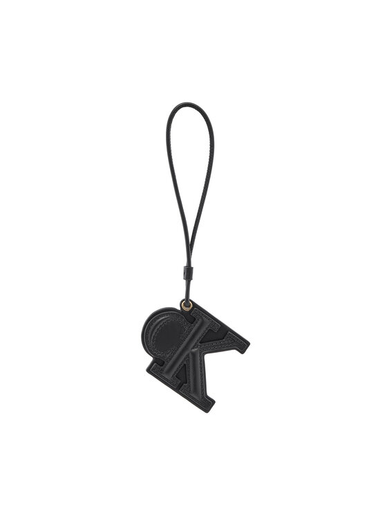 Calvin Klein Ключодържател Calvin Klein Deboss Monogram Patch Bag Charm LV04F1191G Черен