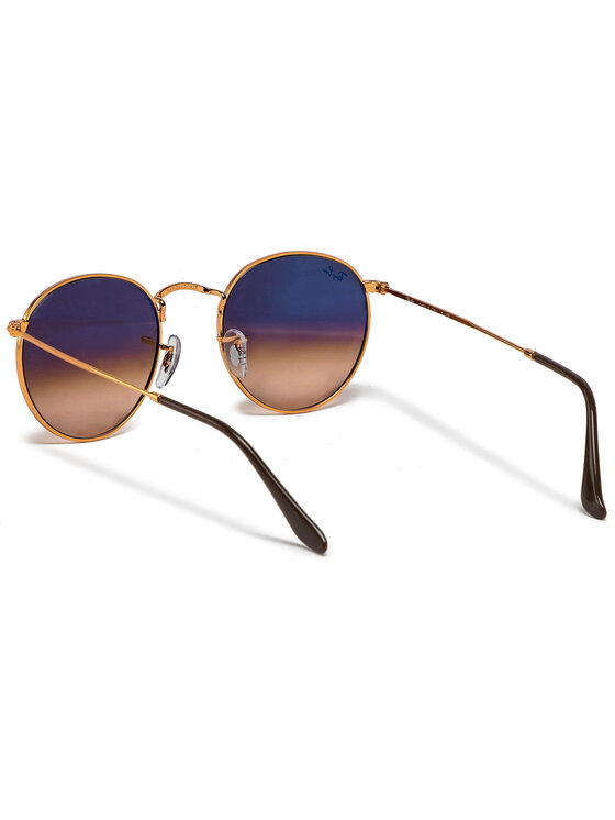 Ray-Ban Сонцезахисні окуляри Ray-Ban Round Metal 0RB3447 9001A5 Коричневий