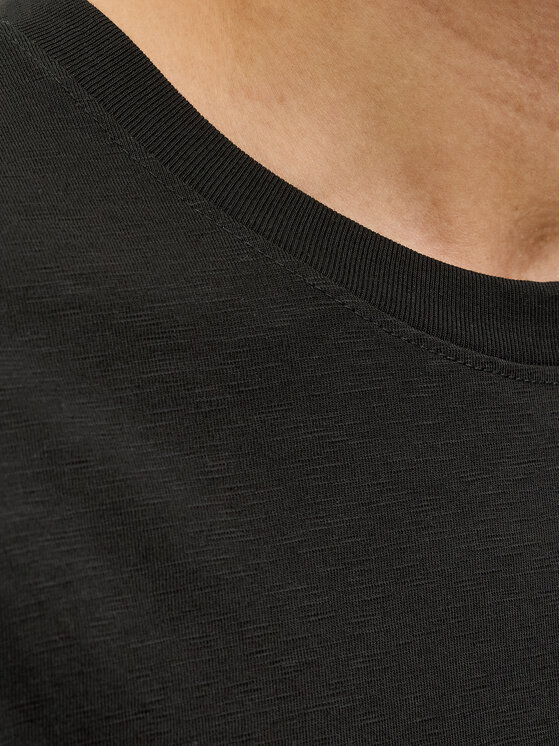 Jack & Jones Jack & Jones Футболка Split 12272995 Чорний Regular Fit