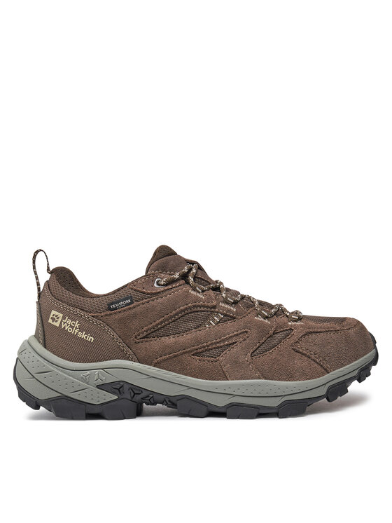 Jack Wolfskin Трекінгові черевики Jack Wolfskin Vojo Tour Texapore Low M A62070 Коричневий