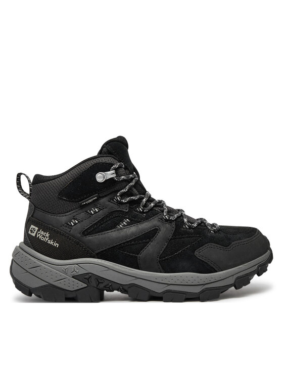 Jack Wolfskin Trekingová obuv Jack Wolfskin Vojo Tour Lt Texapore Mid W A62073 Sivá