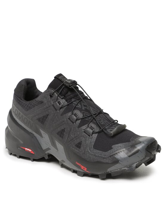 Salomon Взуття для бігу Salomon Speedcross 6 L41737900 Чорний