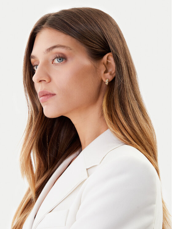 Guess Náušnice Guess JUBE05 472JW Zlatá