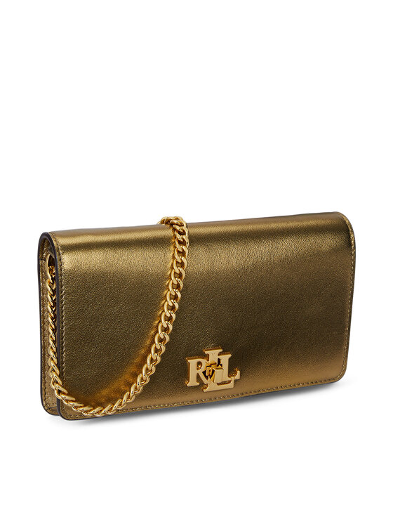 LAUREN RALPH LAUREN Ročna torba LAUREN RALPH LAUREN 432P02411001 Zlata