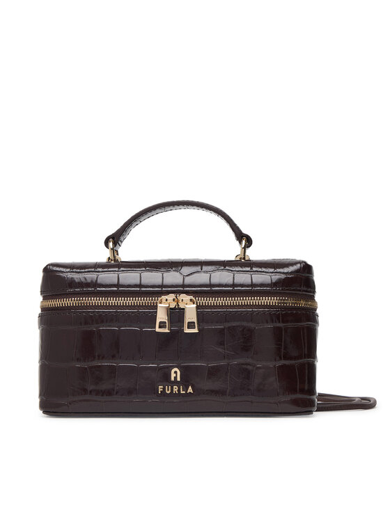 Furla Дамска чанта Furla Camelia Micro WE00625 BX4255 2460S Тъмнокафяв
