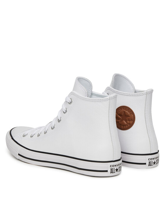 Converse Scarpe da ginnastica Converse Chuck Taylor All Star Leather A10554C Bianco