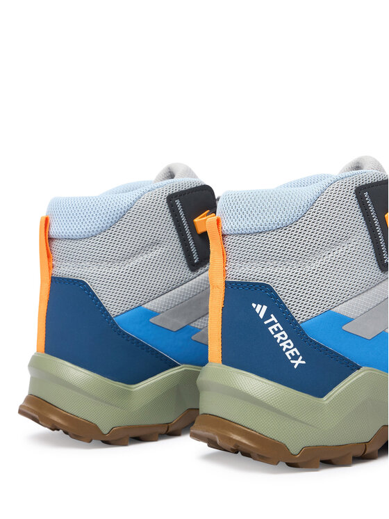 adidas Трекінгові черевики adidas Terrex Ax4R Mid Hiking Shoes Kids KI5811 Сірий
