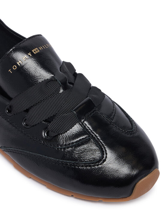 Tommy Hilfiger Baleríny Tommy Hilfiger Bella Ballet Sneaker FW0FW09449 Čierna