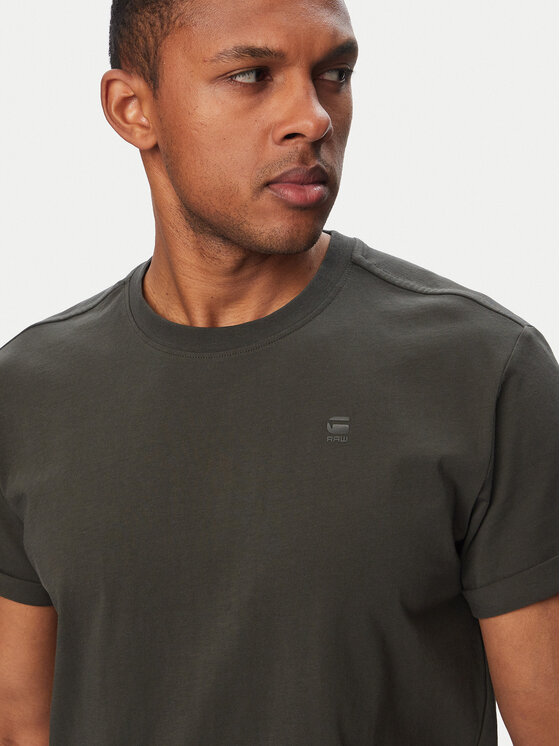 G-Star Raw G-Star Raw Camiseta Lash D16396-B353 Gris oscuro Relaxed Fit