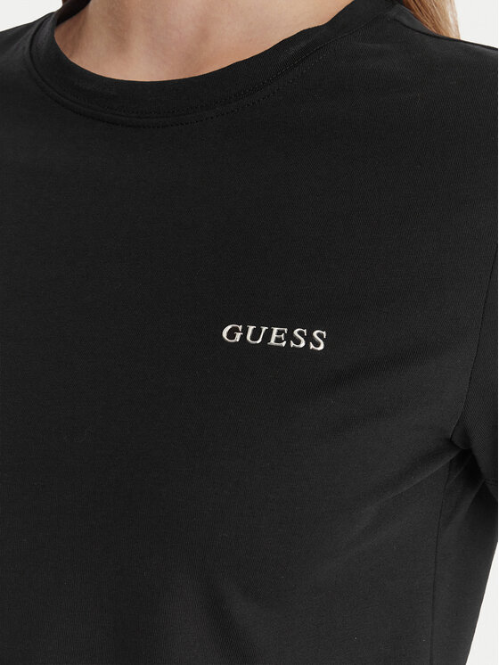 Guess Guess Camiseta V6RI07 J1314 Negro Regular Fit