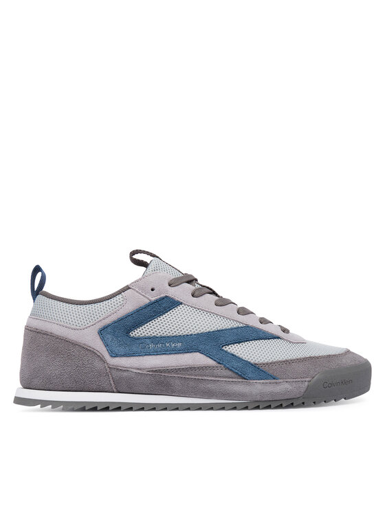Calvin Klein Superge Calvin Klein Low Pro Runner Mix Mat HM0HM02208 Siva