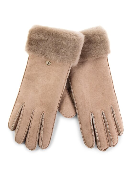 EMU Australia Дамски ръкавици EMU Australia Apollo Bay Gloves Кафяв