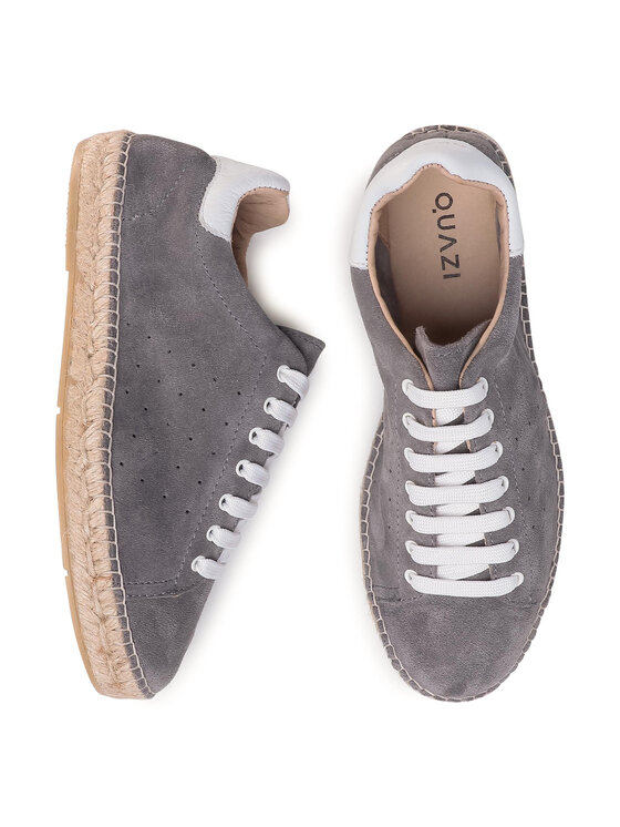 QUAZI Espadrilles QUAZI QZ-63-04-000621 Pelēks