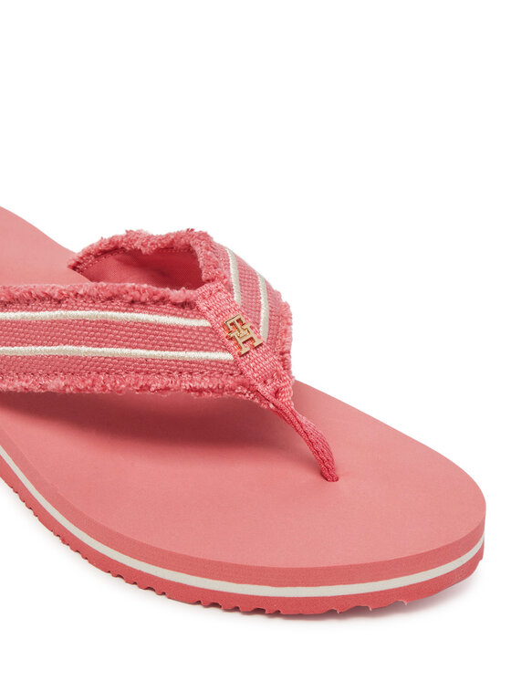 Tommy Hilfiger Japonke Tommy Hilfiger TH Webbing Beach Sandal FW0FW08739 Koral