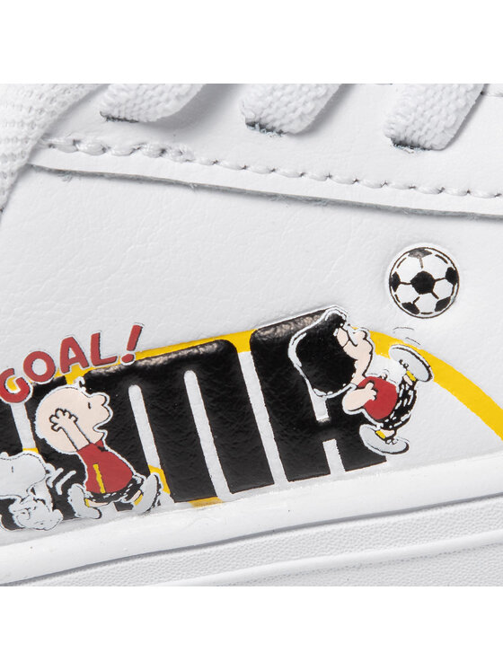 Puma Sneakersy Puma Peanuts Serve Pro Ac Inf 380938 01 Biela
