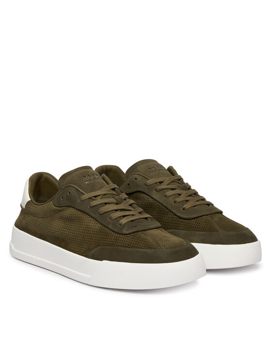 Tommy Hilfiger Zapatillas Tommy Hilfiger Th Court Best FM0FM05821 Verde